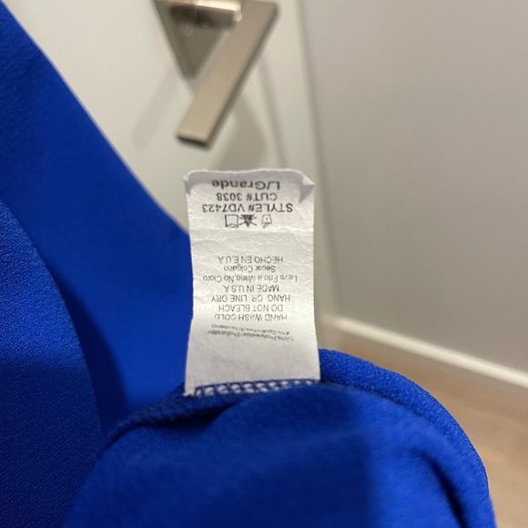 Royal Blue Dress - Picture 4 of 4